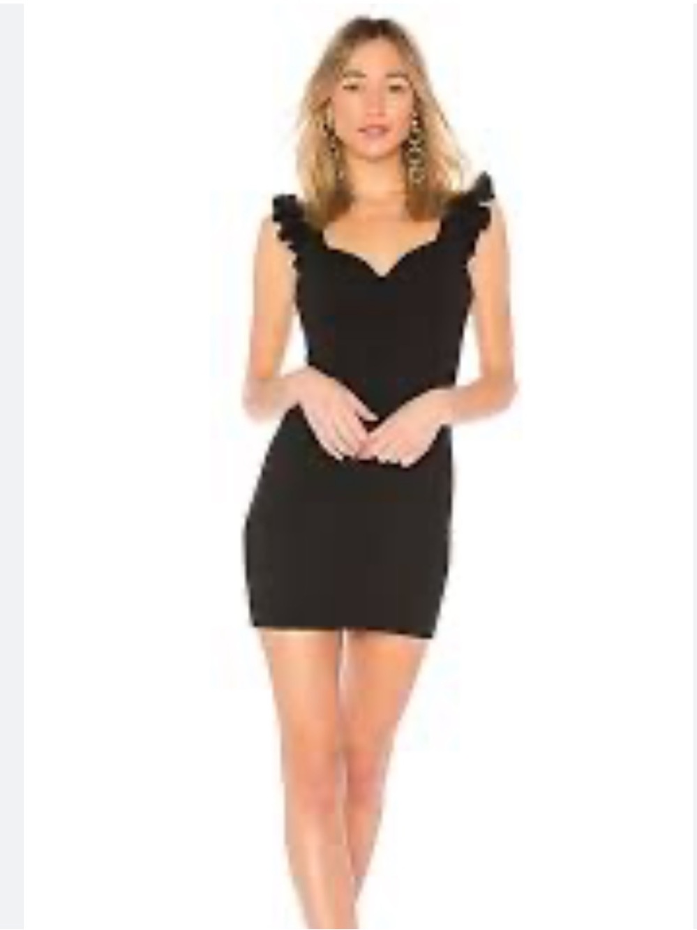 Cinq a Sept Jolie Mathis Mini Dress in Black Size 6 - Picture 11 of 11